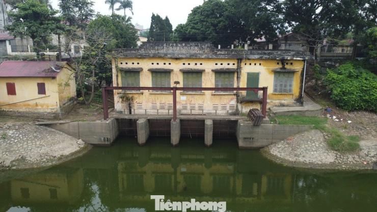 Trạm bơm Thụy Phương - một công trình được xây dựng từ năm 1959