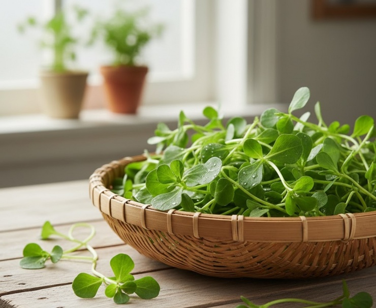 Rau càng cua chứa nhiều giá trị dinh dưỡng và dược liệu.