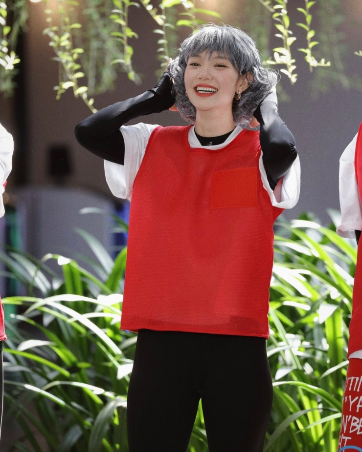 Minh Hằng dành lời khen cho Trấn Thành. Nguồn: @popcorncine.biz