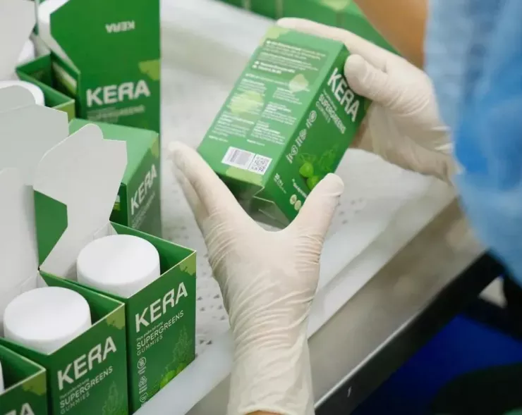 Thực phẩm bổ sung SuperGreens Gummies - kẹo Kera. Ảnh: MXH