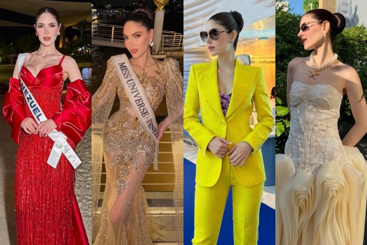 Cô biến hóa phong cách thời trang mỗi lần xuất hiện. Theo Missvenezuela, Abasali thích diện phong cách cổ điển và thanh lịch.