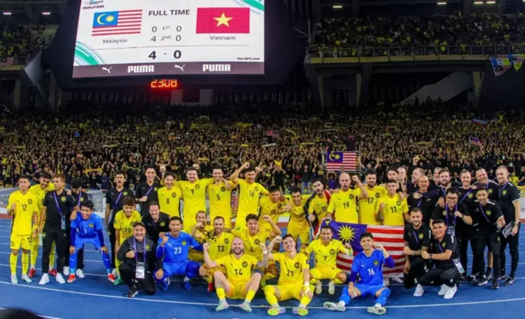 Bóng đá Malaysia tổn hại uy tín nghiêm trọng sau khi bị FIFA trừng phạt vì giả mạo hồ sơ cầu thủ nhập tịch. ẢNH: NSTP