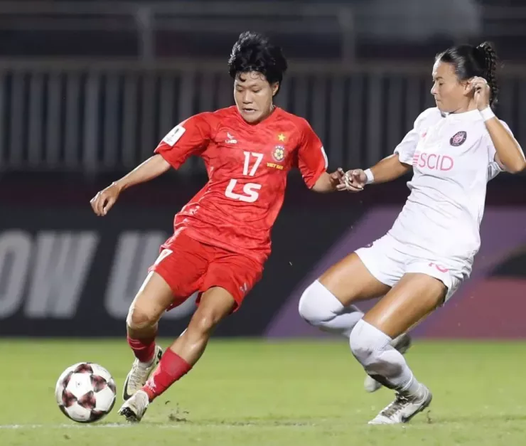 Tuyển nữ TP.HCM không chịu áp lực cạnh tranh ở trận cuối vòng bảng ngày 19-11. Ảnh: VFF.