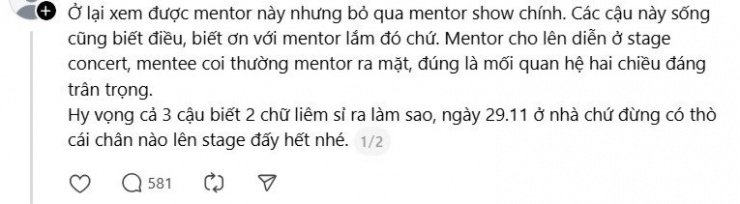 Bài đăng thu hút nhiều sự quan tâm của khán giả.