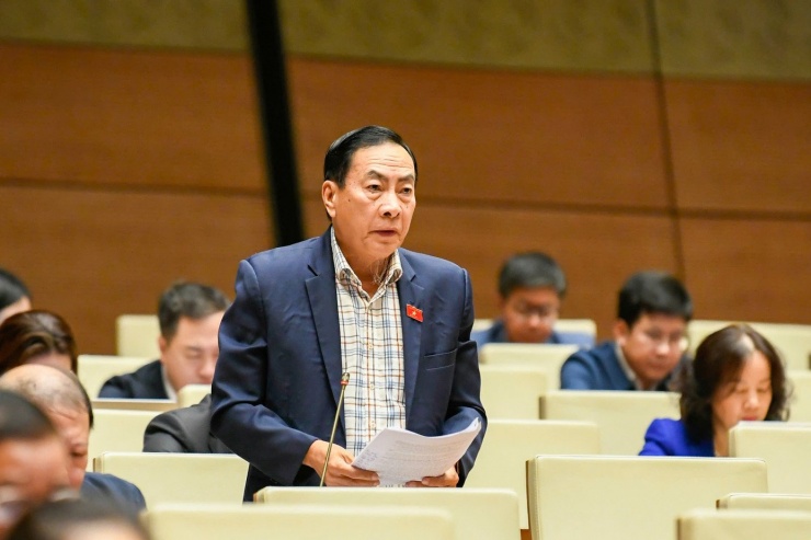 Đại biểu Phạm Văn Hoà. Ảnh: Như Ý.