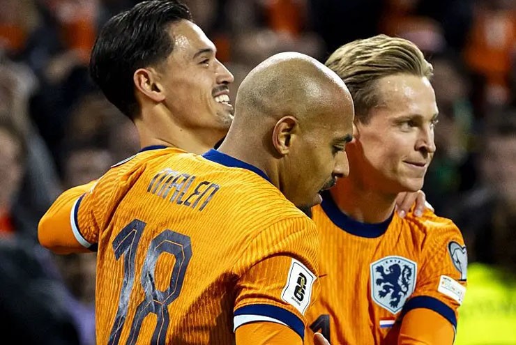 Video bóng đá Hà Lan - Lithuania: Sao gốc Indonesia mở điểm, áp đảo toàn diện (Vòng loại World Cup)