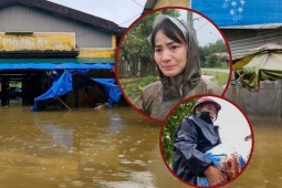 Tin tức trong ngày - Tiếng khóc bất lực của tiểu thương Huế nhìn tài sản trôi theo dòng nước lũ