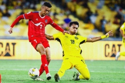 Trực tiếp bóng đá Nepal - Malaysia: Bỏ lỡ phạt đền vô duyên (Vòng loại Asian Cup) (Hết giờ)