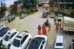 Thế giới - Phạm nhân nổ súng tẩu thoát trước cửa tòa án Campuchia