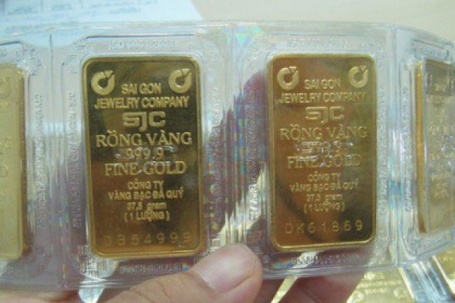 Sáng 18-11, giá vàng miếng SJC, vàng nhẫn cùng giảm mạnh