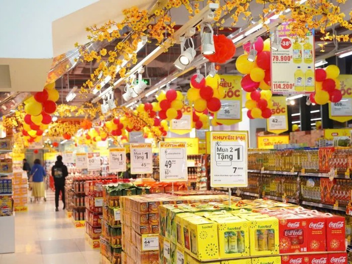 Nâng cấp kệ để hàng, sẵn sàng đón Tết