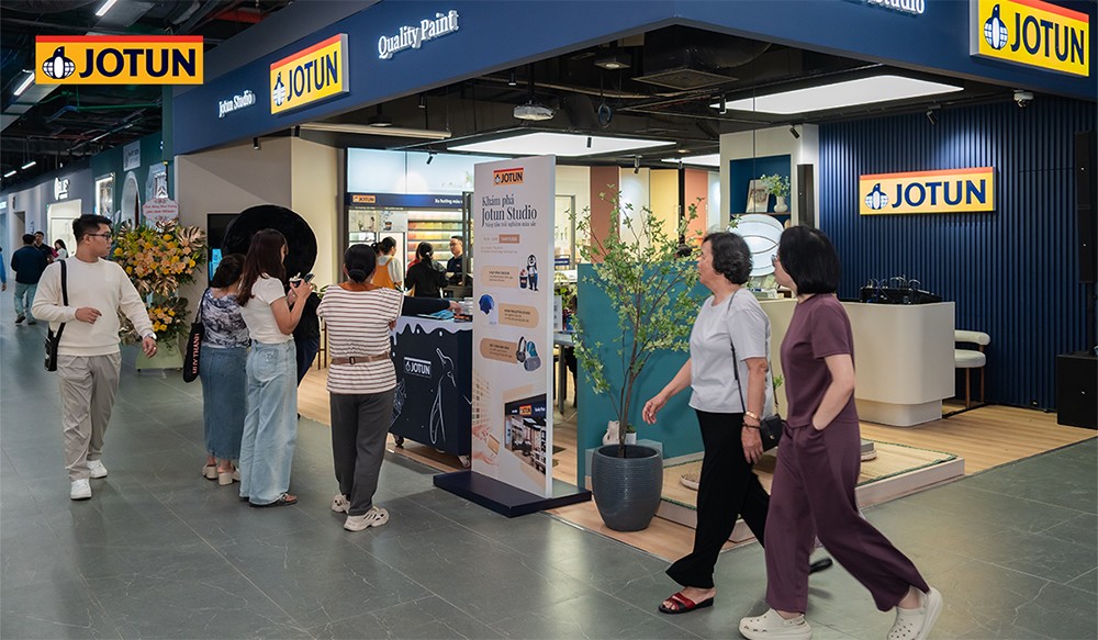 Cửa hàng Jotun Studio thứ 200 tại TTTM Vincom Mega Mall Royal City, Hà Nội.