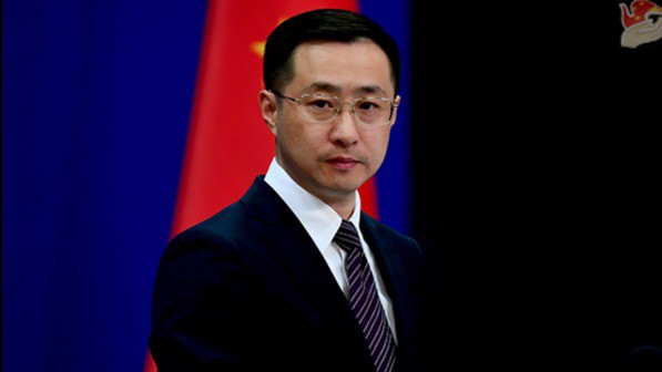 Người phát ngôn Bộ Ngoại giao Trung Quốc Lin Jian. Ảnh: CHINA'S MINISTRY OF FOREIGN AFFAIRS