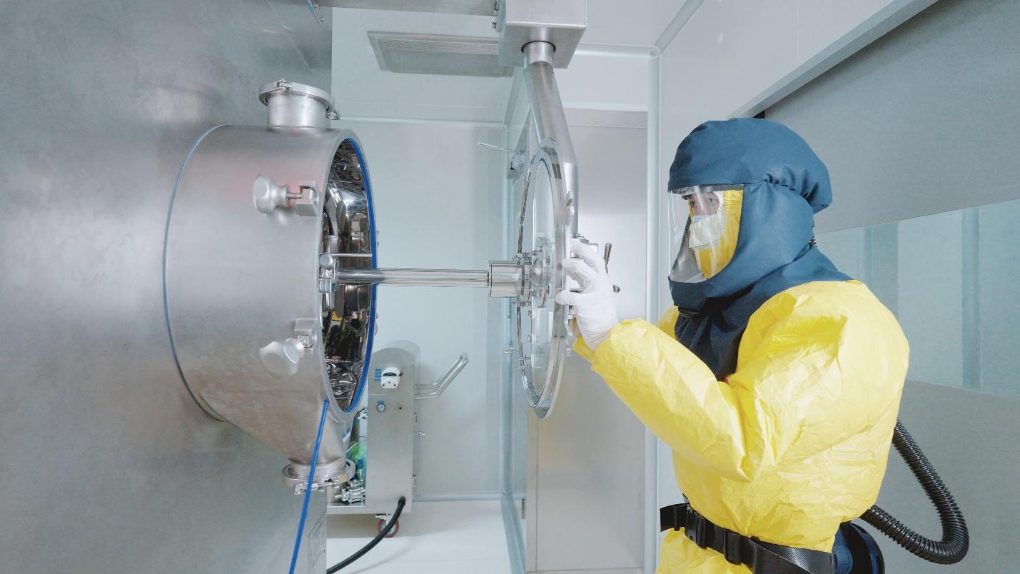  Bên trong khu vực HP Zone đạt chuẩn EU-GMP của Davipharm.