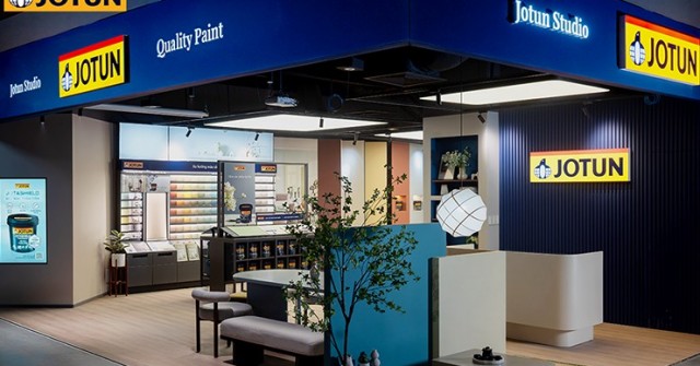 Jotun Studio - mô hình cửa hàng sơn hiện đại, nâng tầm trải nghiệm chọn sơn