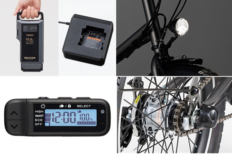 Xe điện trợ lực Yamaha cực nhỏ gọn, đi được đến 128 km mỗi lần sạc - 3