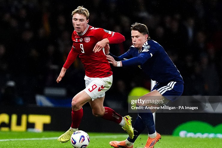 Video bóng đá Scotland - Đan Mạch: Tuyệt phẩm McTominay,  " vé vàng "  lịch sử (Vòng loại World Cup)