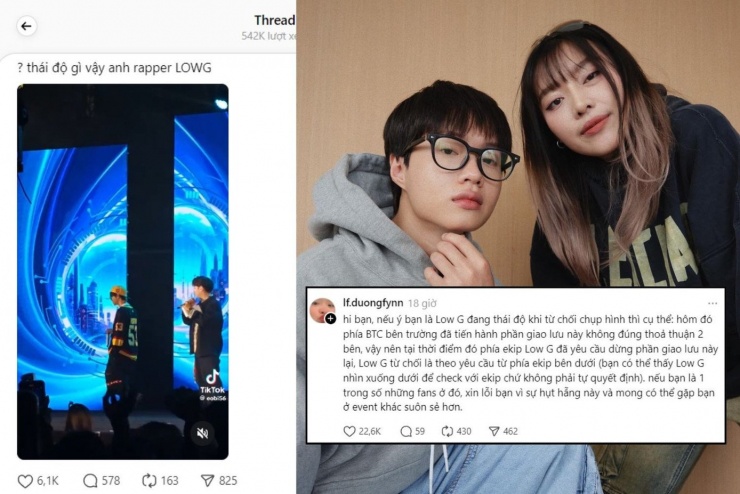 Low G bất ngờ bị tố "thái độ" sau khi trình diễn, quản lý phản hồi thế nào? - 1