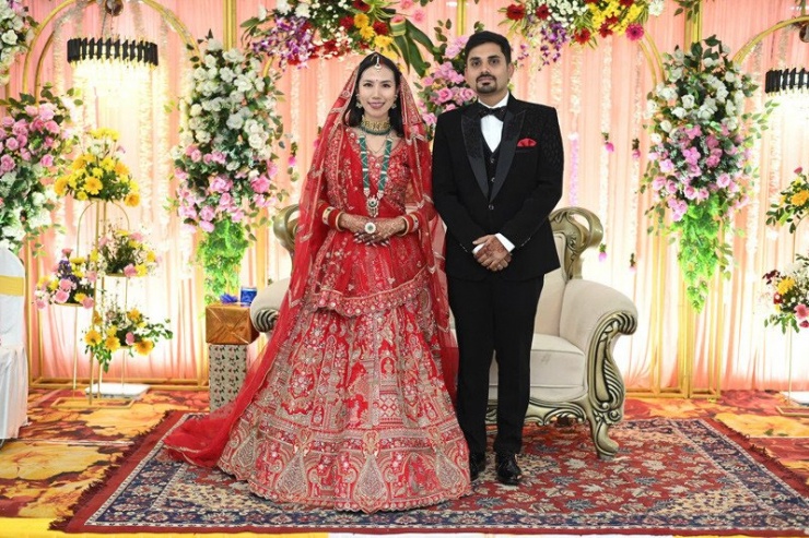 Đám cưới của cặp đôi ở Ấn Độ 