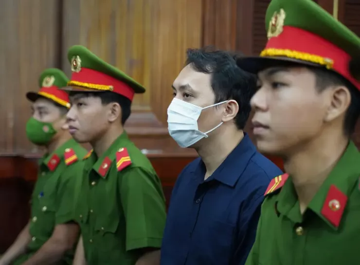 Bị cáo Lê Thành Công. Ảnh: THUẬN VĂN