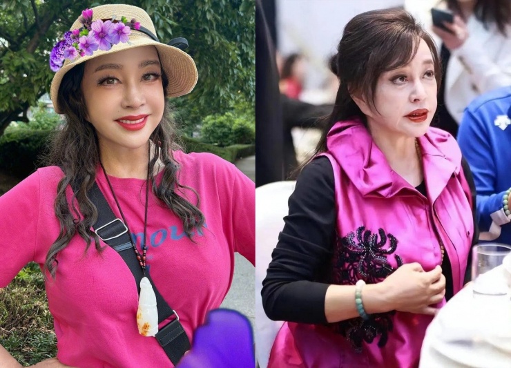 Lưu Hiểu Khánh có biệt danh "bà ngoại" nhưng vẫn ám ảnh với sự trẻ trung vì vậy thường chỉnh sửa hình ảnh quá đà.