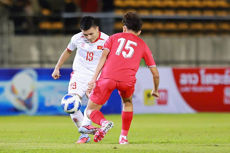Trực tiếp bóng đá Lào - Việt Nam: Hoàng Đức không thắng được thủ môn (Vòng loại Asian Cup)