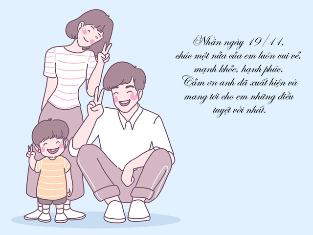 Những mẫu thiệp chúc mừng ngày Quốc tế Đàn ông 19/11 đẹp nhất 2025 - 16