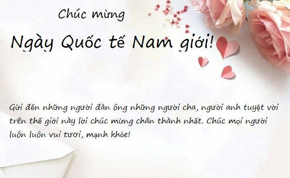 Chúc mừng ngày Quốc tế Đàn ông 2025!