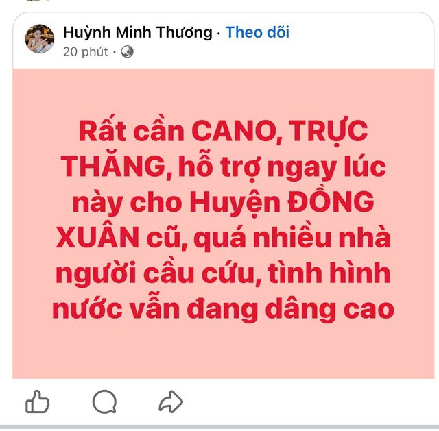 Người dân đề nghị ứng cứu