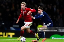 Video bóng đá Scotland - Đan Mạch: Tuyệt phẩm McTominay,  " vé vàng "  lịch sử (Vòng loại World Cup)