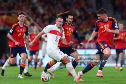 Video bóng đá Tây Ban Nha - Thổ Nhĩ Kỳ: Rượt đuổi hấp dẫn (Vòng loại World Cup)
