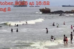 Tin tức trong ngày - Vụ nước biển Vũng Tàu có màu xanh lá: Công bố nguyên nhân chính thức