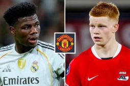 Bóng đá - Man Utd muốn chiêu mộ Tchouameni của Real, chốt “Pedri mới” Kees Smit