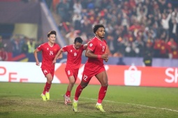 Trực tiếp bóng đá Lào - Việt Nam: Sắc đỏ rực rỡ ở Vientiane (Vòng loại Asian Cup)