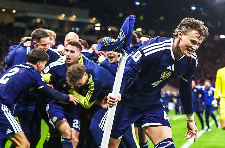 Scotland giành vé dự World Cup lần đầu tiên kể từ năm 1998