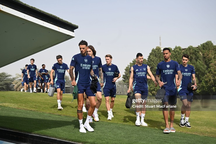 Arsenal đưa công nghệ trí tuệ AI vào theo dõi quá trình tập luyện