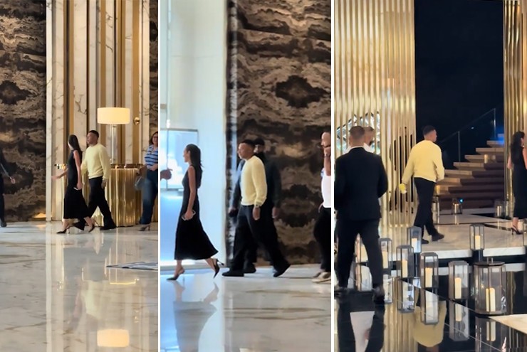 Tiền đạo Real Madrid xuất hiện tại khách sạn Atlantis Dubai