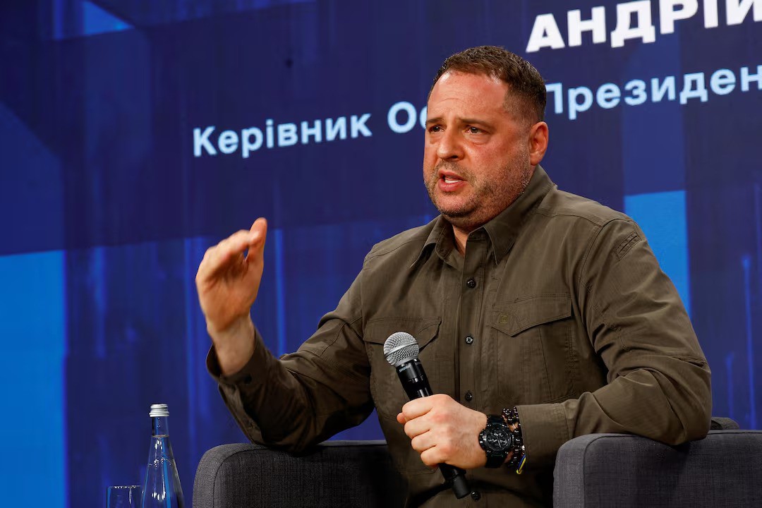 Chánh Văn phòng Tổng thống Ukraine – ông Andrey Yermak (ảnh: Reuters)