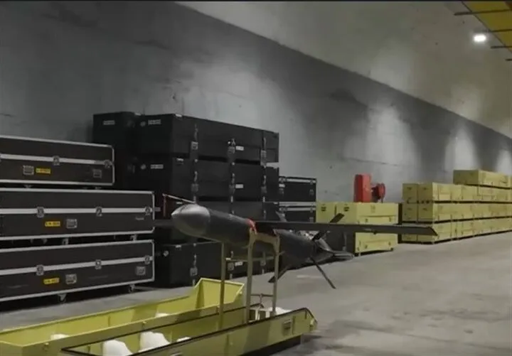 UAV Shahed-107 mới được Iran công bố vào năm 2024. Ảnh: TWZ.