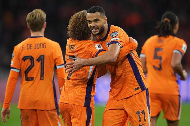 Gakpo ghi bàn chỉ kém Memphis Depay trong đội hình Hà Lan ở vòng loại