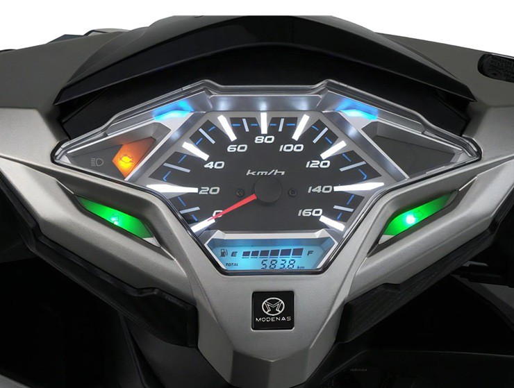 Kawasaki BRUSKY 125 - "kẻ thách thức" Air Blade 125 - 2