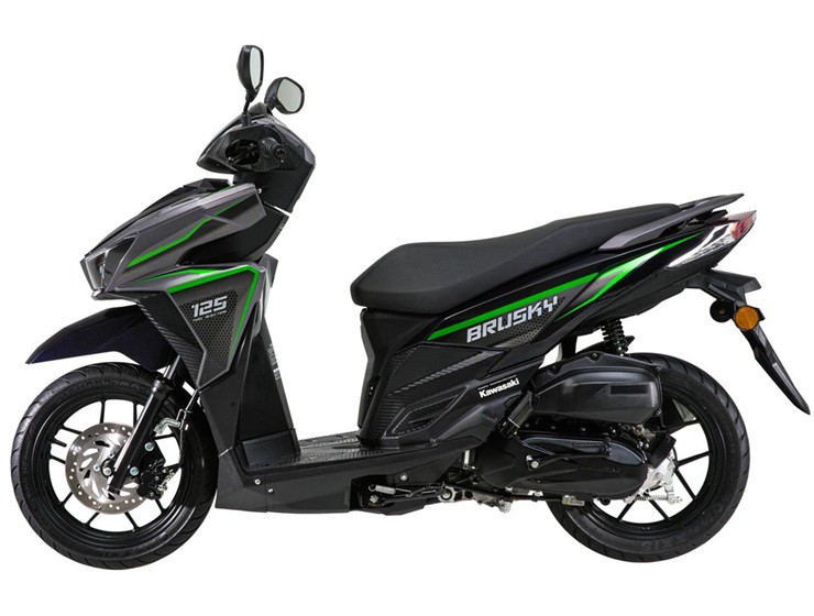 Kawasaki BRUSKY 125 - "kẻ thách thức" Air Blade 125 - 4