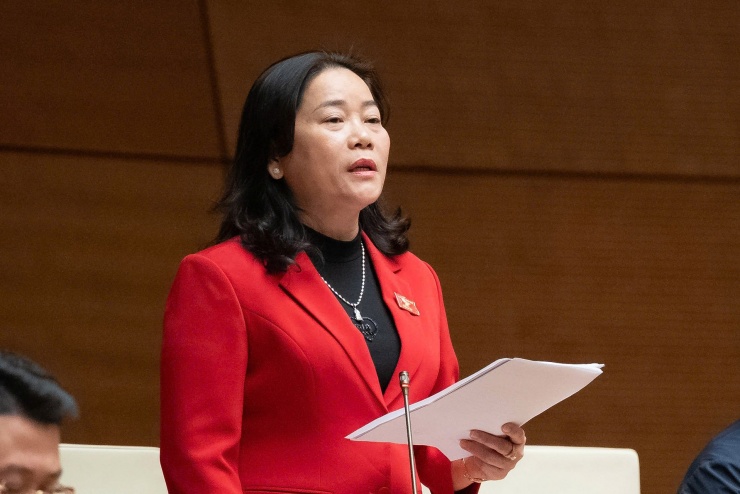 Đại biểu Lê Thị Thanh Lam. Ảnh: Quốc hội