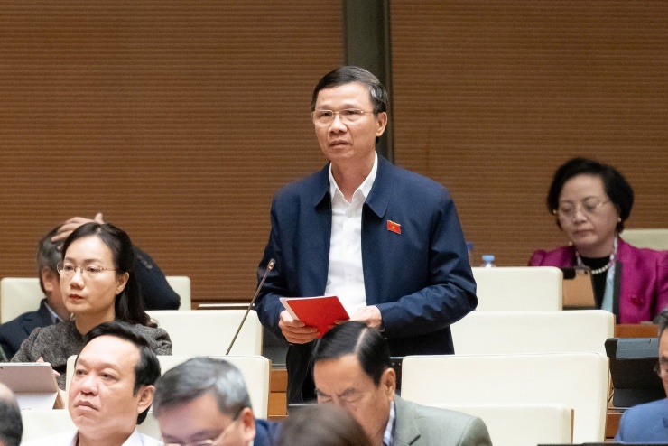 Đại biểu Nguyễn Văn Thi. Ảnh: Quốc hội