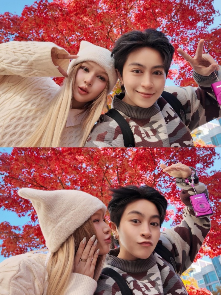 Sao Việt check in mùa lá vàng lá đỏ Hàn Quốc - 3