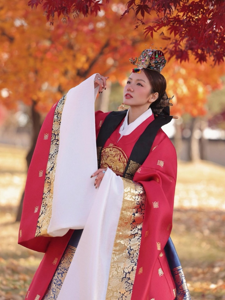 Sao Việt check in mùa lá vàng lá đỏ Hàn Quốc - 6