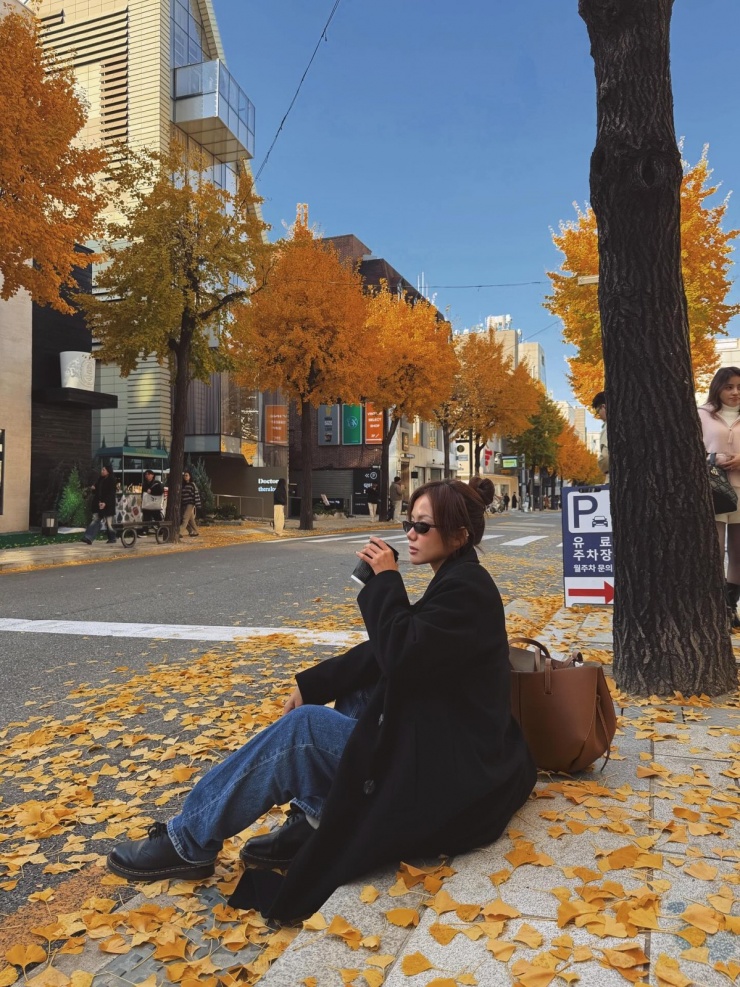 Sao Việt check in mùa lá vàng lá đỏ Hàn Quốc - 5