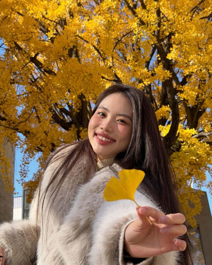 Sao Việt check in mùa lá vàng lá đỏ Hàn Quốc - 7