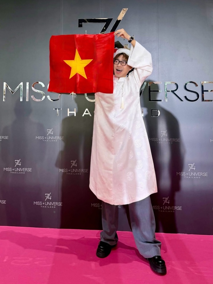 Fan sắc đẹp sang Thái cổ vũ Hương Giang thi Miss Universe - 6