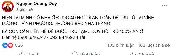 Nhà anh Duy ở Vĩnh Phương có thể ở được 40 người